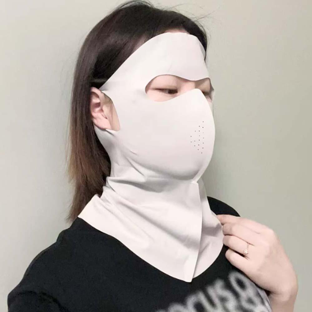 Elastic UPF50+ Sunscreen Mask Breathable Face Sun Protection Comfortable UV Protection Mask  School