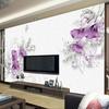 Tapet Modern 3d Tridimensional Floral Mural Fundal Sufragerie Tv Canapea Mural Dormitor Decor Home