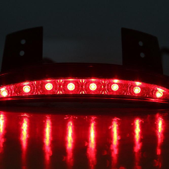 Harley XL883/1200 Retro LED Taillight & Rear Fender Brake/Running Light