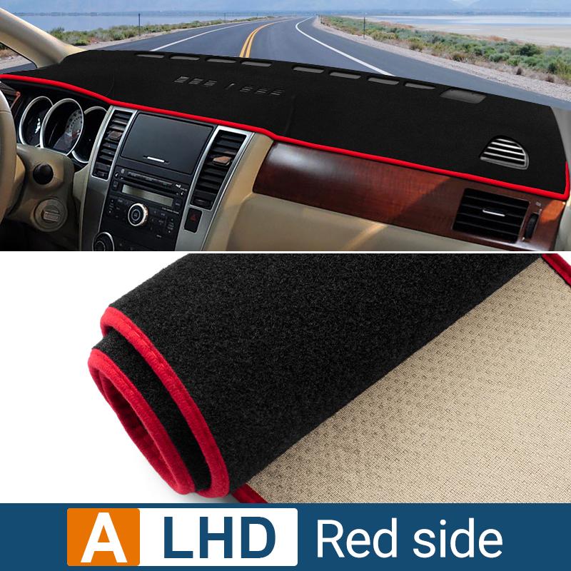 For Nissan Versa Tiida C11 2004 2005 2006 2007 2008 2009 2010 2011 Car Dashboard Cover Mat Anti-UV trument Carpet Accessories