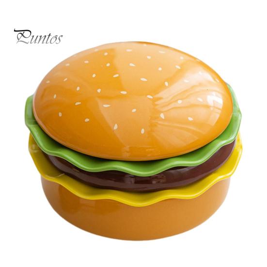

Набор керамических тарелок в форме бургера из 5 предметов ручной работы, многофункциональная тарелка для закусок и салатов, подарок для друзей семьи Sets