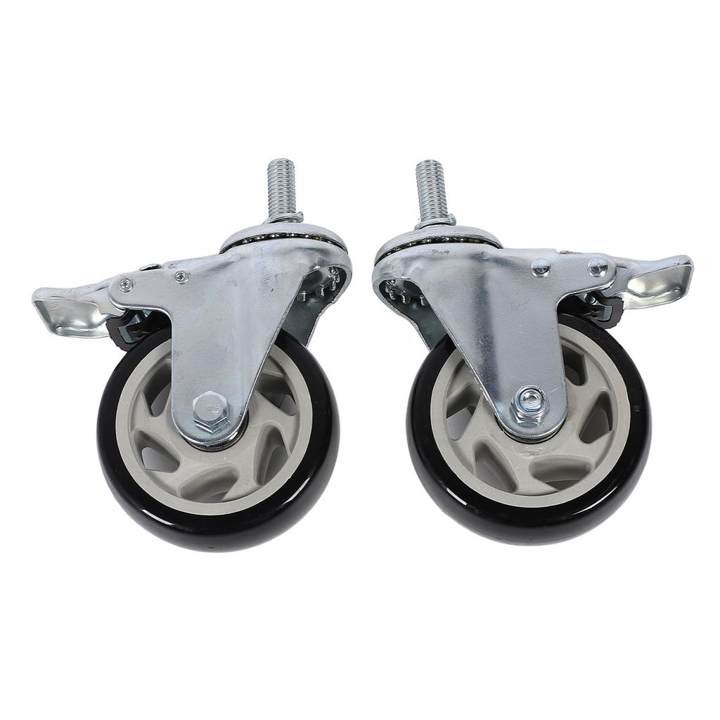 Mobile Potty Chair with Wheels Foldable High Load Bearing Capacity Thickened Toilet Wheelchair for Home