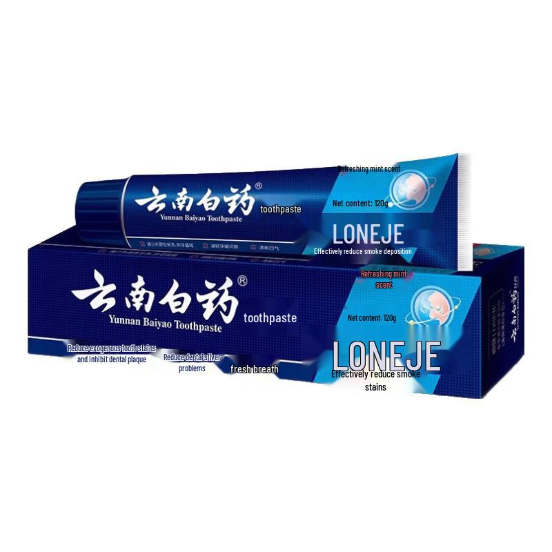 Yunnan Baiyao Longjian Toothpaste for Smokers