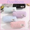 Canvas Pencil Case With Zipper For Students And School Supplies