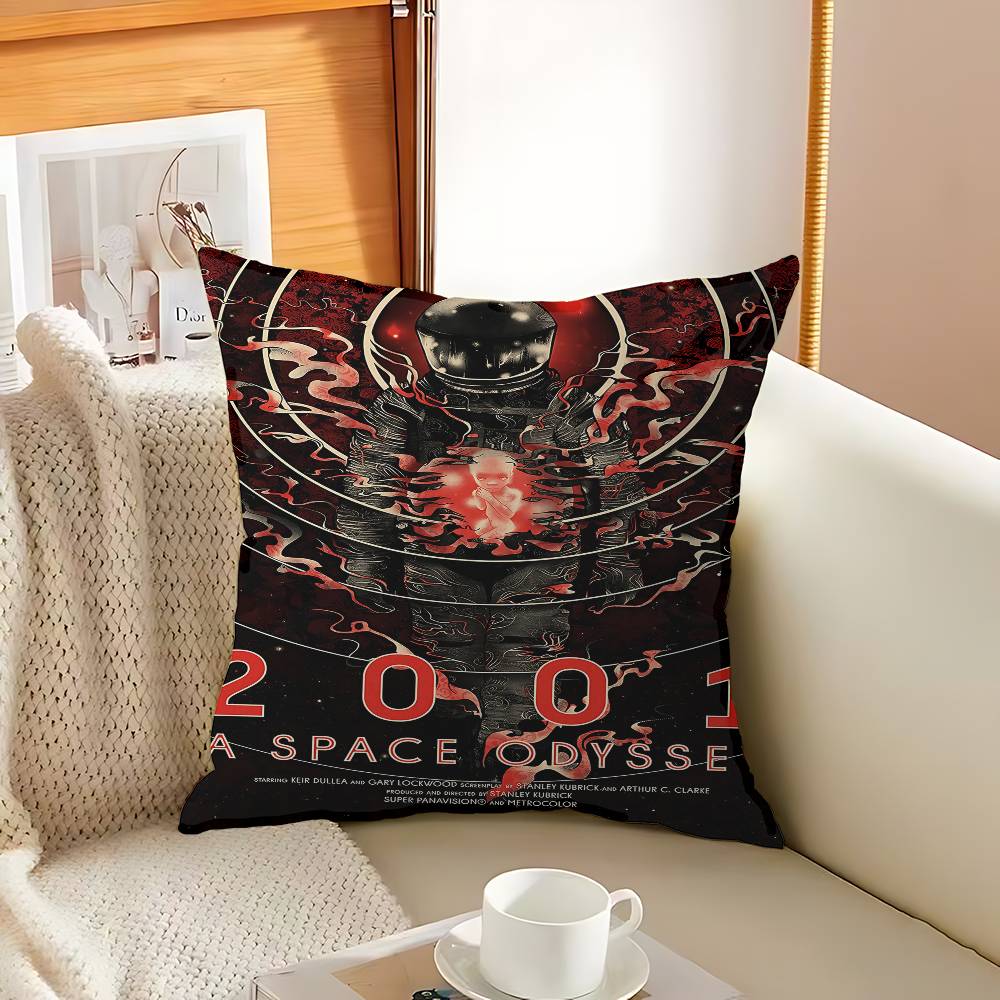 2001 A Space Odyssey Movie Cushion Cover Car Throw Pillow Case For Sofa Car Christmas Gift 40X40Cm 45X45Cm