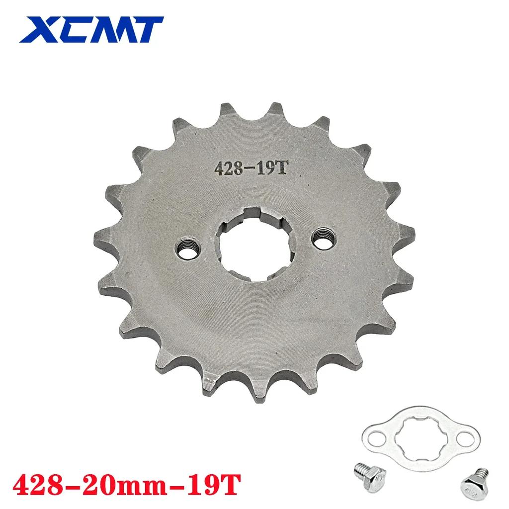 428# 20mm 10T-19T Vorderritzel für BSE SSR SDG KAYO Dirt Pit Bike ATV Quad Go-Kart Moped Buggy Roller Motorrad