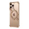 360° Rotating Metal Anti-Drop Phone Case for iPhone 17 Pro / 16 E / 15 / 14 Pro