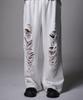 Pantaloni della tuta Peideomeonteu Class Danneggiati Graffiati (Grigio)