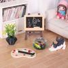 MultiUse Miniature Furniture Set for Doll House Decoration Photography Fishtanks Cats Easel 1/12 Scene Setting Accessories