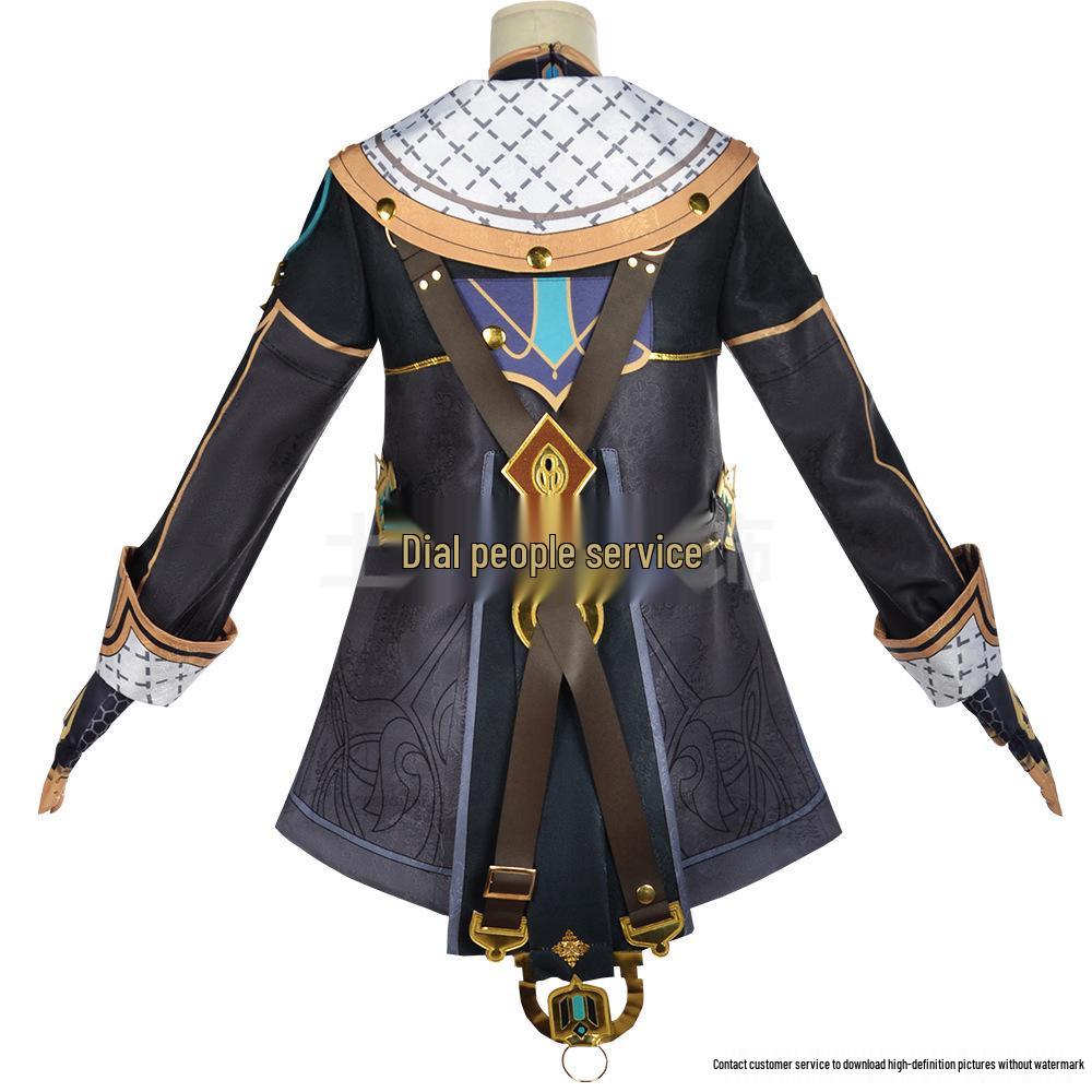 Genshin Impact Freminet Cosplay Costume Set - New Fontaine Character Anime Role Play Costume for Women