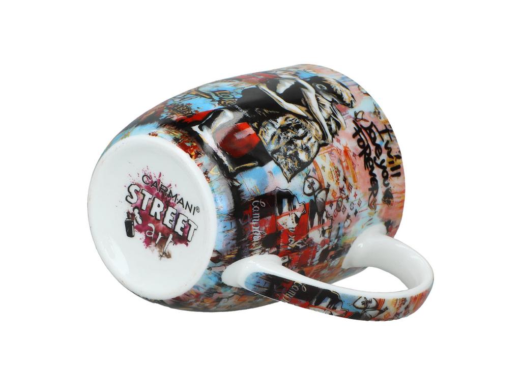 Kubek Ceramiczny Camio Wzór Graffiti Modern Art Nowoczesny Carmani