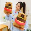 Bambola Capibara Burger Giocattolo di Peluche Capibara Burger Carino Scambio di Regali di Compleanno