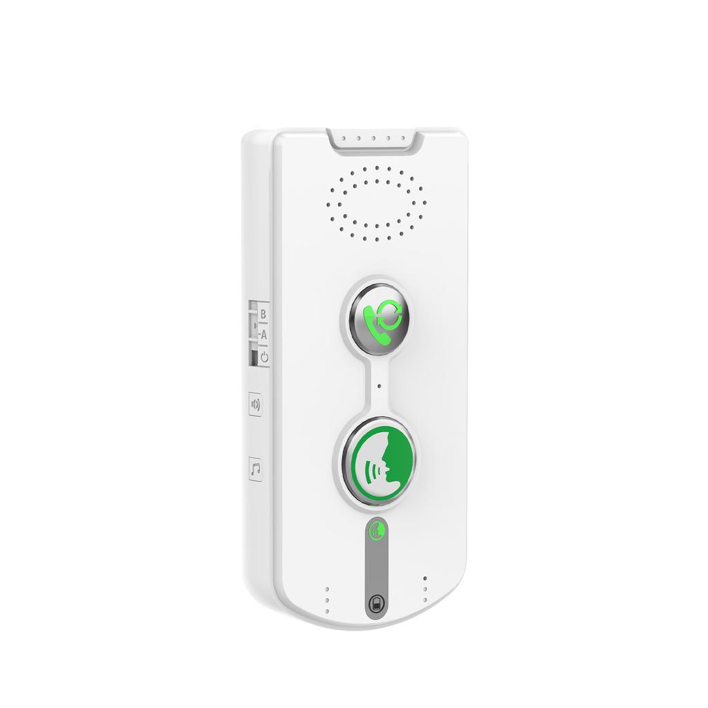Wireless Intercom Doorbell System Full Duplex Communication 500m 1640ft Long Range Rechargeable Home Security Doorbell