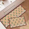 Cross-border Christmas Holiday Anti-Slip, Dirt-Resistant Kitchen Floor Mats – Long, Oil-Absorbing, Decorative Door Foot Mats
