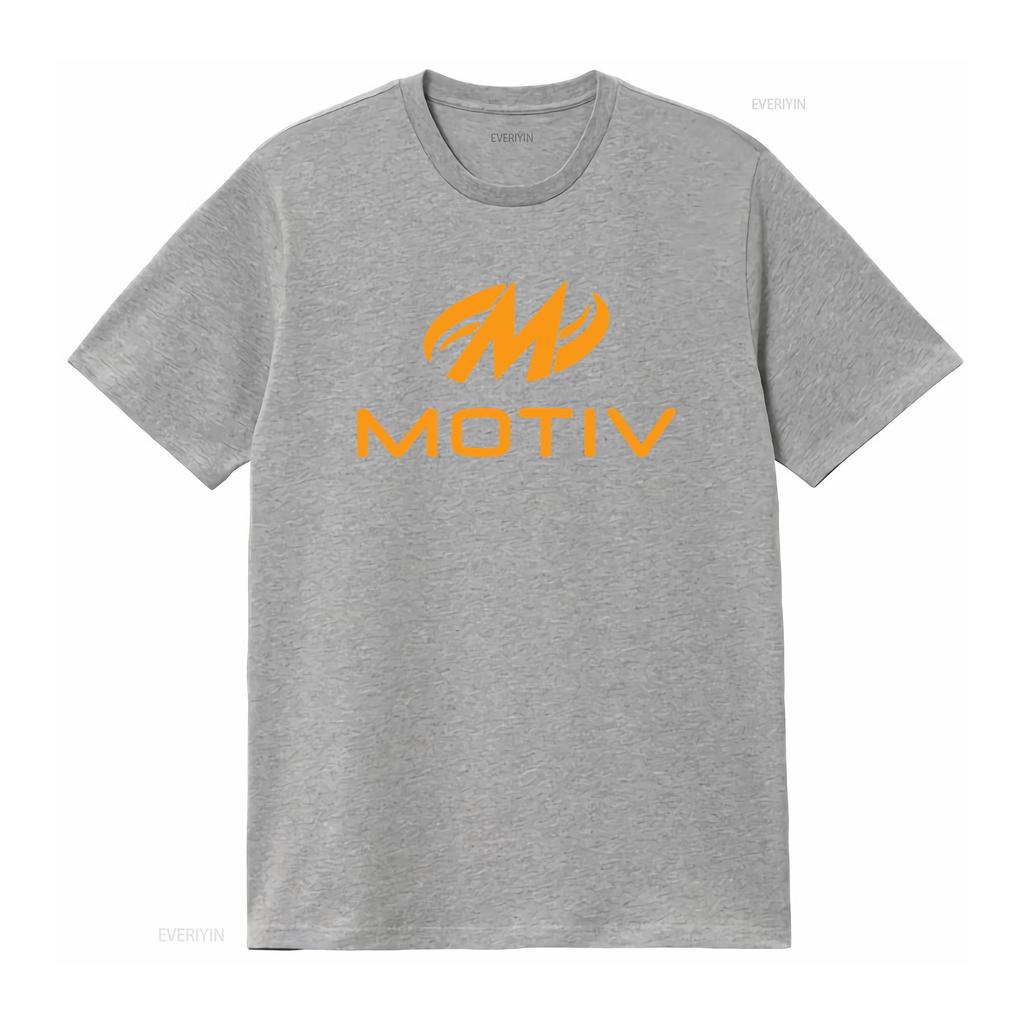 Motiv Bowling Ball Logo Unisexs Black T Shirt Size S XL vintage Washed Unisex Slightly designer clothes streetwear homme graphic
