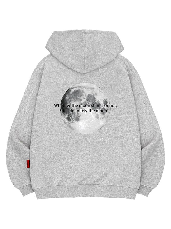 Full Moon Hoodie Unisex Big Size M~4Xl (B Type)