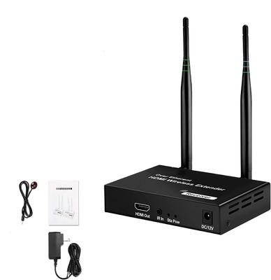 Receptor HDMI sem fio Receptor HDMI sem fio compatível com transmissor Rmmba 1 a 4 correspondente