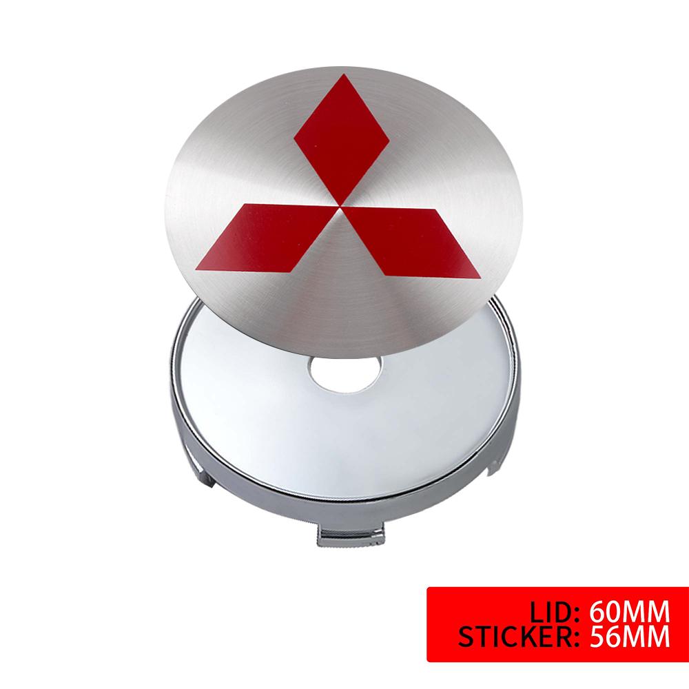 

56mm Car Wheel Center Cap Rim Cover Badge Sticker For Mitsubishi Ralliart Lancer Outlander Competition Galant Montero ASX EX