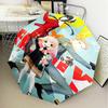 Fantasy Adventure Anya Umbrella Folding Umbrella, Automatic Umbrella 8-Frame for Travel, Camping Use Gift for Halloween Christmas