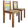 Day and Night - Day and Night Dining Chairs 2 Units Solid Recycled Wood