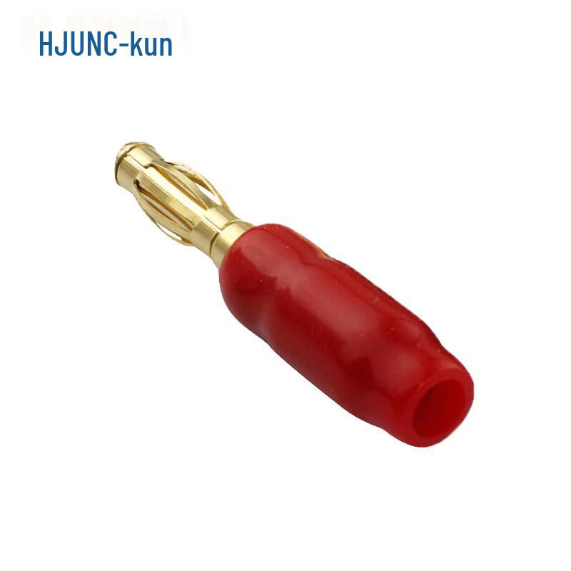 4mm Brass Gold-Plated Banana Plug