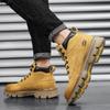 Martin boots new autumn British style retro leather thick-soled rhubarb boots non-slip and wear-resistant boots