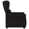 Recliner Chair with Rising Function Black Fabric