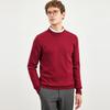 SEPTWOLVES Men's 100% Wool Crew Neck Pullover Sweater