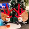 Xmas Ornaments Elk Ear Pine Cone Hairpins Hair Accessories Merry Christmas Decor Antler Hairpin