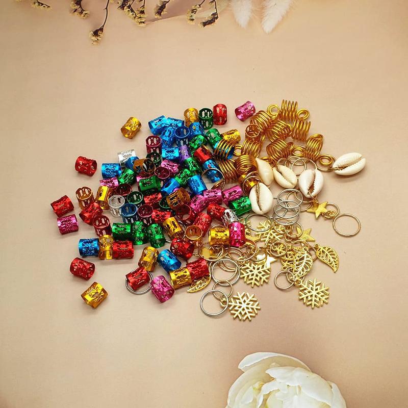 A1865 Women's Braiding Hair Accessories - 120-Piece Hair Comb and Headwear Set