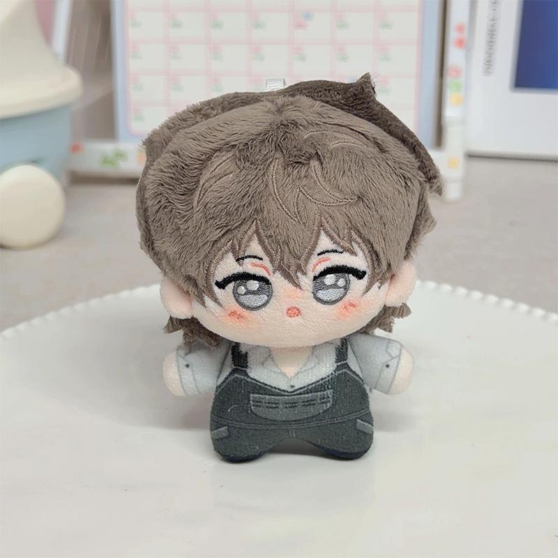 10cm Kawaii Game Anime The Little Mushroom Character An Zhe Lu Feng Stuffed Plush Toy Figure Keychain Doll Pendant Birthday Gift