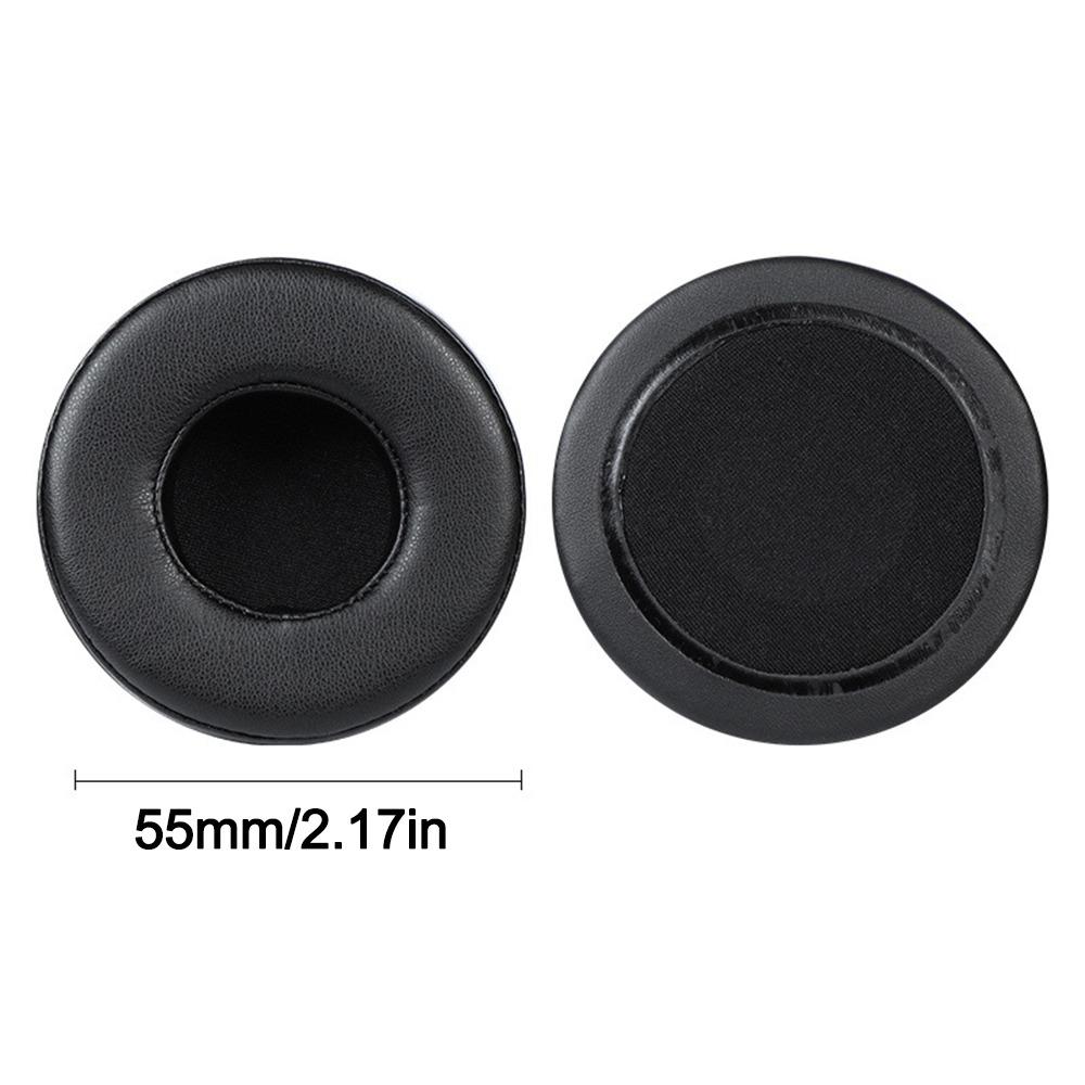 

1Pair Round Ear Cushion Replacement Headphone Protective Cover Earbuds Cover Headphones Accessories 55mm