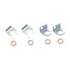 2PCS 24in Front Extended Stainless Steel Brake Lines 89340S For Chevy For C20 K10 K20 For GMC For C15 C25 K15 K25 1971-1991