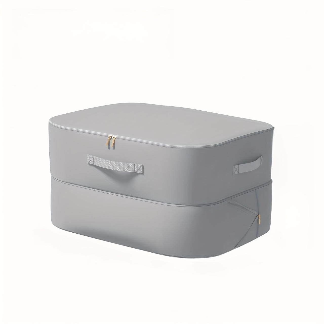 

1 шт. Компактный вакуумный компрессионный мешок для хранения | Усиленный нейлон, самокомпрессионный, для хранения одежды/постельных принадлежностей