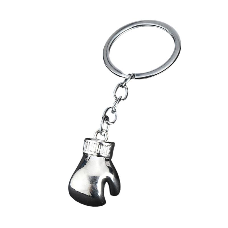Decorative Boxing Glove Inspired Keychain Featuring Fine Craftsmanship Fighting Gloves Key Organiser Pendant
