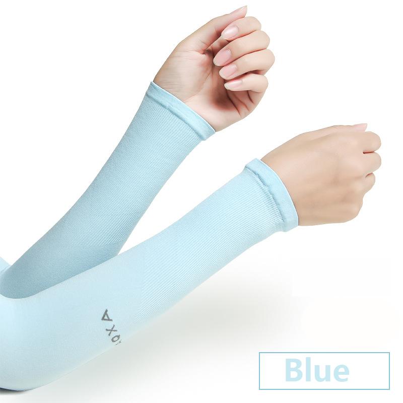 

Outdoor Riding Long Finger Ice Silk Cuff UV Protection Fast Drying Air Permeable Sun Protection Cycling Accessories X001