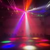 New RGBW Bee Eye 5 In1 Led Laser Beam Spider Disco Moving Head Light By DMX Control for Party Bar KTV Dance Halls