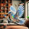 Acrylic Window Hanging Bird Sky Stained Bluebirds Suncatchers Bird Hangings Pendant  Balcony
