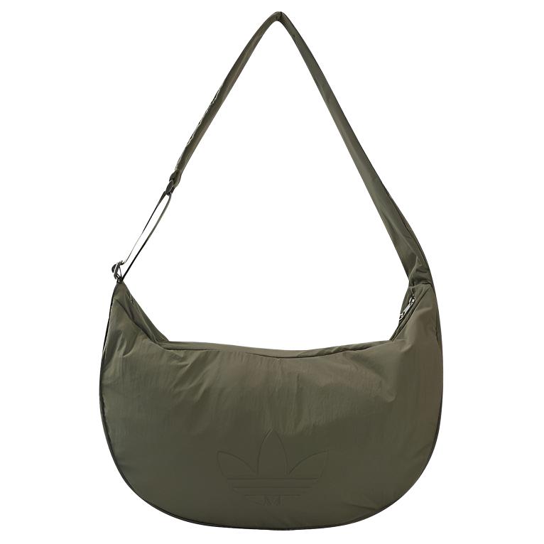 Adidas Originals Trefoil Versatile Shoulder Bag Unisex Green KE9857
