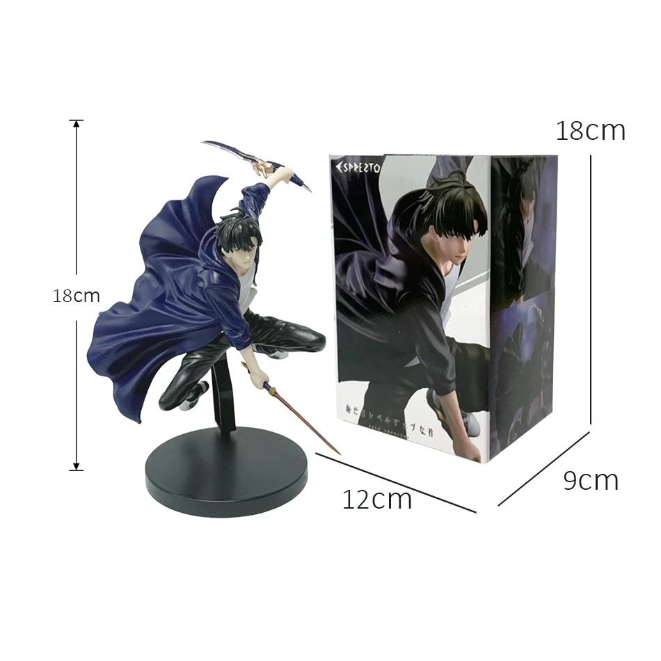 Solo Leveling Anime Figure - Sung Jinwoo Ore Dake Level up Na Ken Shun Mizushino Action Collectible Model Doll Toy