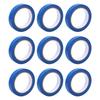 12 Rolls Blue Painting Tape 20mm X 30m Adhesive Automotive Masking Tape for Cars Trucks Motorcycles Home School Craft