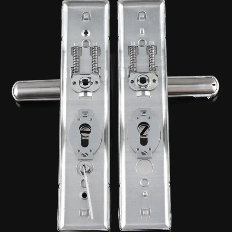 Locks Universal Entrance Security Door Lock Stainless Steel Multifunction Anti-theft Door Handle Mechanical Lock Hardware Panel