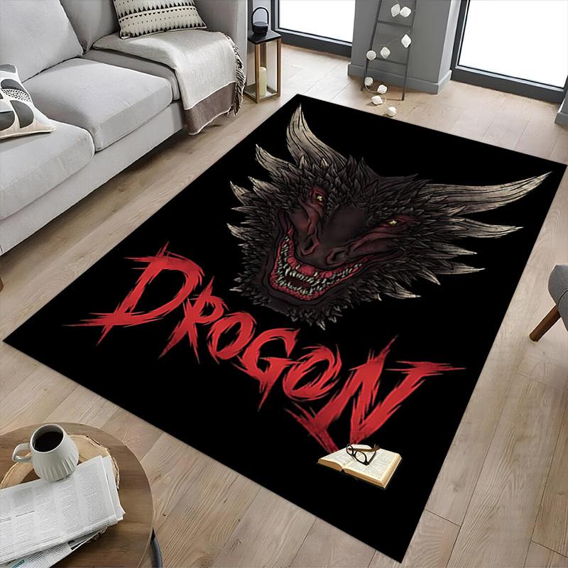 1pc Drogon Carpet, Office Rug Outdoor Mat Home Decor Area Carpet Festival