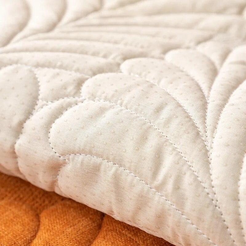 Chenille Sofa Cushion Non-slip 4 Season Universal Sofa Cover Solid Color Irregular Leaf Sofas Towel Living Room Decor Cushion