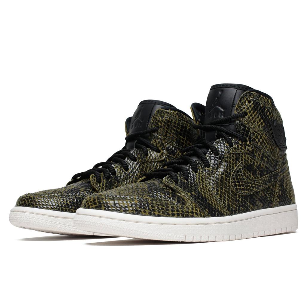 Jordan 1 Retro High Snakeskin Womens AH7389-302
