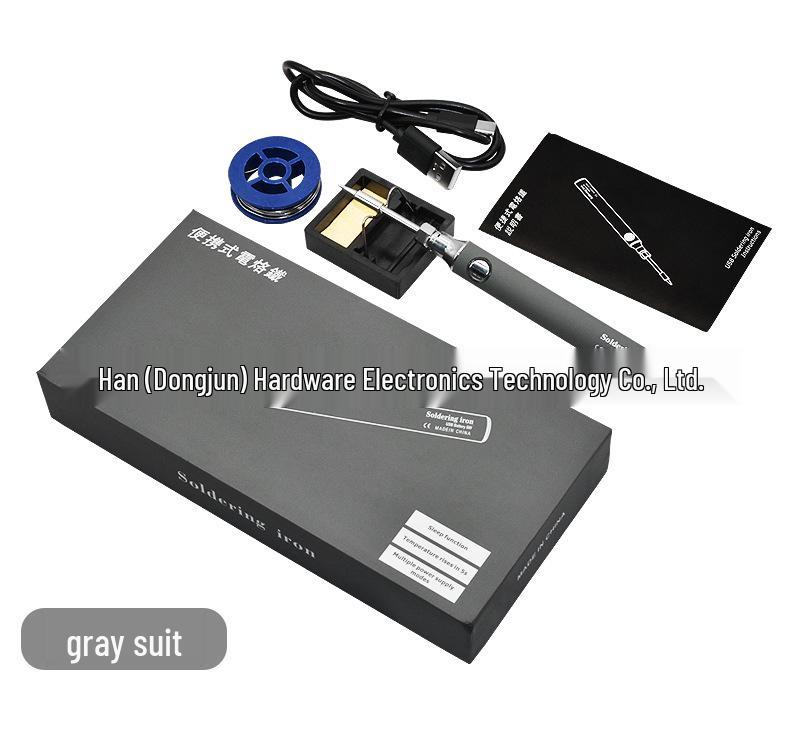 Smart Digital Display Electric Soldering Iron, 110V/220V, for Internal/External Heating and Pyrography, Household Repair, USB Pen