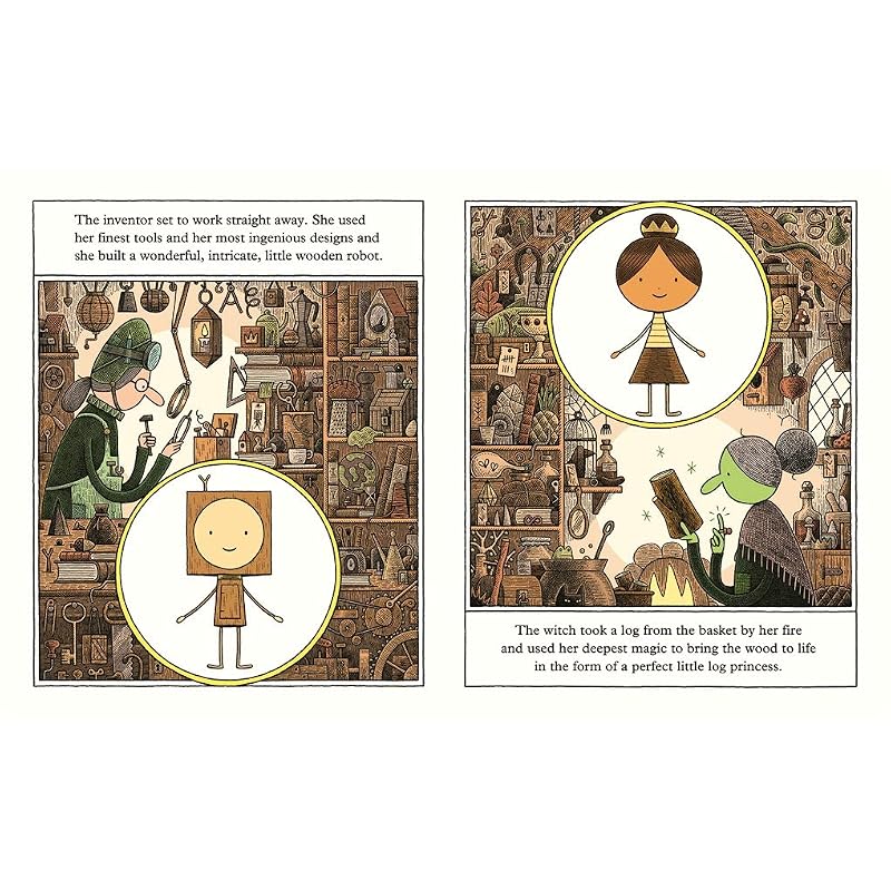Templar Publishing THE LITTLE WOODEN ROBOT AND THE L.