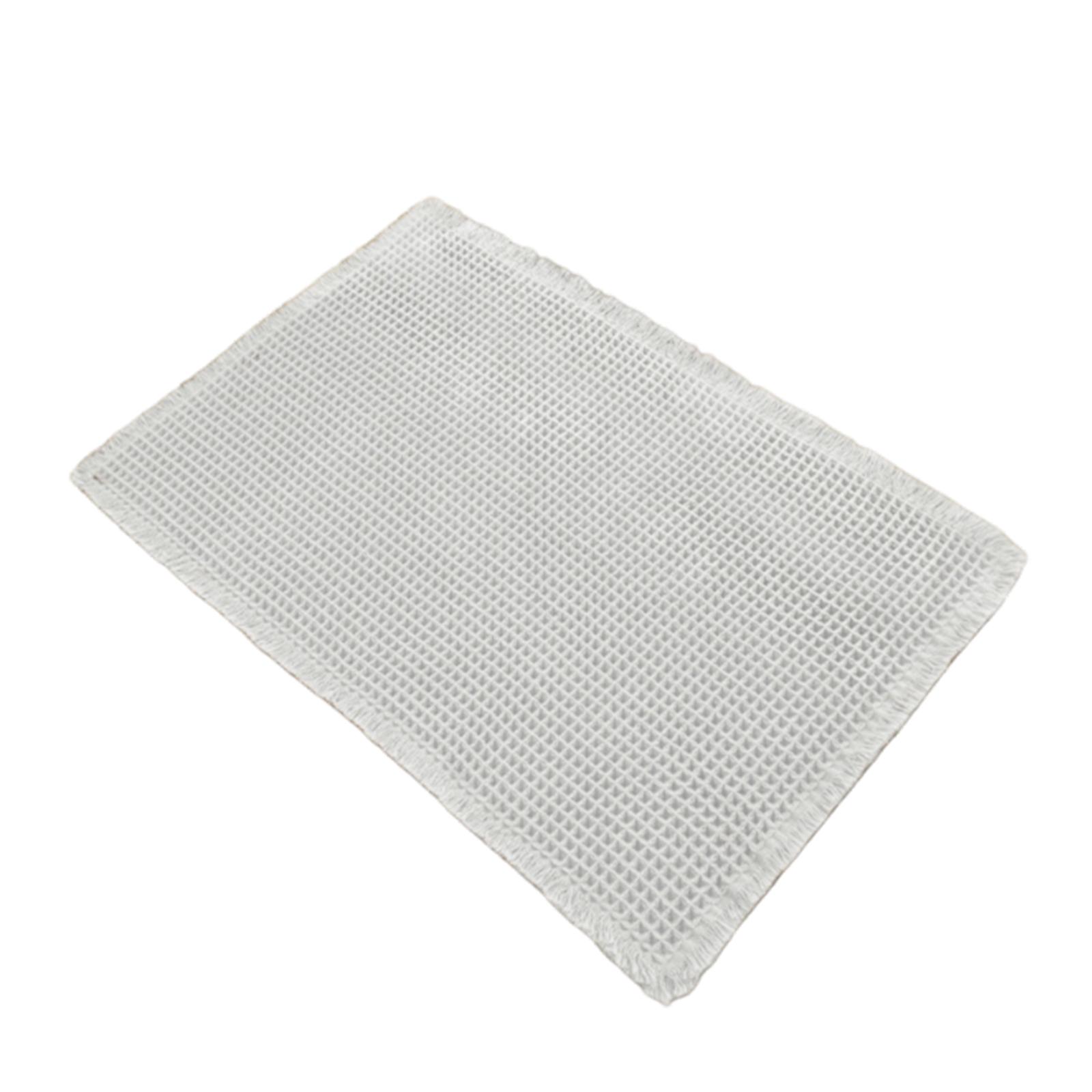 

Bathroom Mat, Toilet Entrance Mat, Non- Mat, Bedroom Doormat, Household Absorbent Mat, Toilet Carpet One Size белый