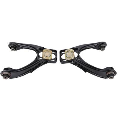 Par de Braços de Controle Dianteiros Superiores Ajustáveis de Corrida Kit de Cambagem Preto para Honda Civic EK 1996 2000