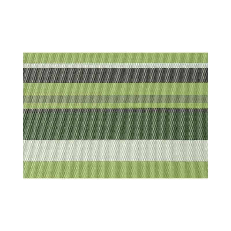 Teslin Dining Table Plate Mat European PVC Hotel Multi-color Striped Color Non-slip Western Dining Mat Spot